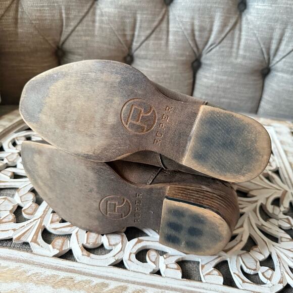 Roper Short Western Cowboy Boots Women’s 10 - Picture 6 of 9